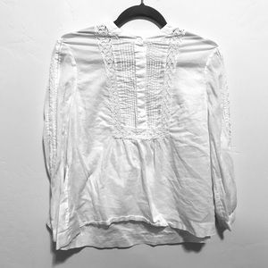 MADEWELL beautiful cream blouse. Size medium.